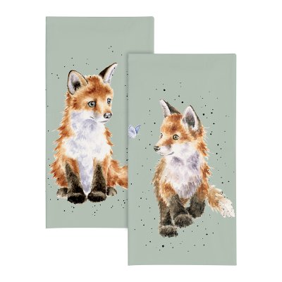 Fox illustrated pocket tissues
