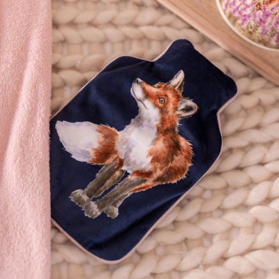 'Woodlanders' Fox & Woodland Animal Hot Water Bottle