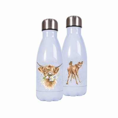 Highland Cow small water bottle