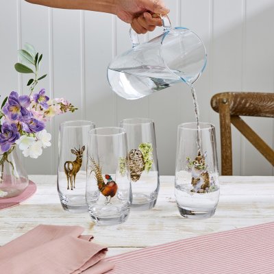 Set of Four Hi Ball Glasses