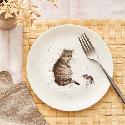 Cat and Mouse Coupe Plate
