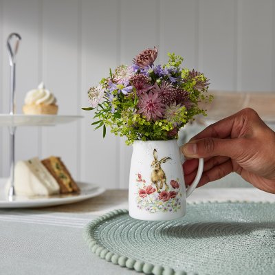 'Field of Flowers' Hare Posy Jug