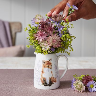 'Contemplation' Fox Posy Jug