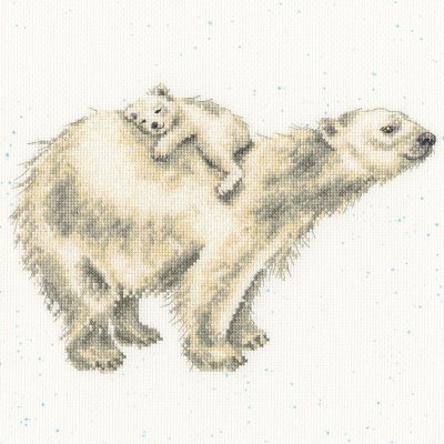 Polar Bear cross stitch
