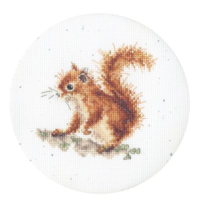Squirrel cross stitch