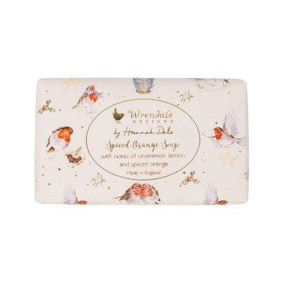 Robin Spiced Orange fragranced Christmas soap
